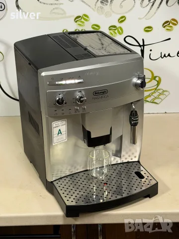 Кафемашина кафе автомат delonghi magnifica с гаранция, снимка 3 - Кафемашини - 55997576
