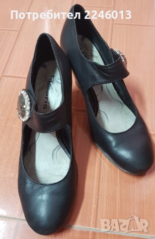 Маркови Обувки Tamaris -ест.кожа-38номер, снимка 3 - Дамски елегантни обувки - 40758167