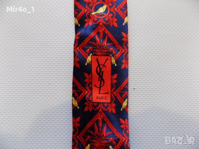 вратовръзка yves saint laurent папийонка мъжка оригинална копринена, снимка 2 - Други - 42450387