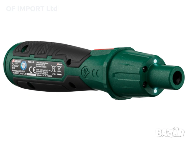 Безжична Акумулаторна Отвертка PARKSIDE 4V Li-Ion, снимка 7 - Винтоверти - 53241774