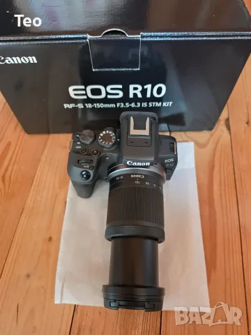 Фотоапарат Canon EOS R10 + обектив Canon RF-S 18-150mm, снимка 5 - Фотоапарати - 56010860