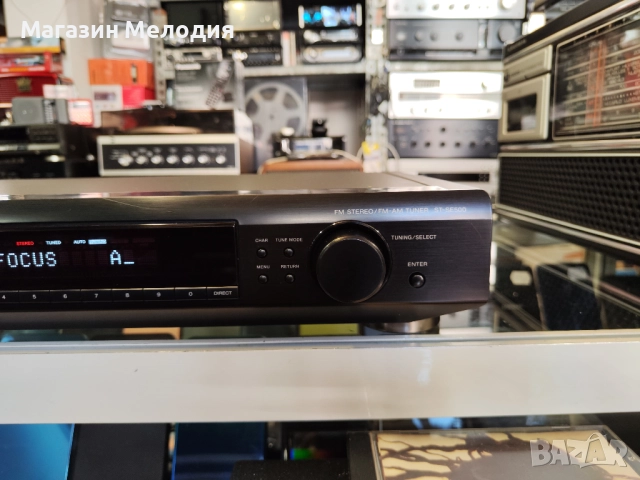 Тунер SONY ST-SE500 В отлично техническо и визуално състояние., снимка 6 - Декове - 51793028