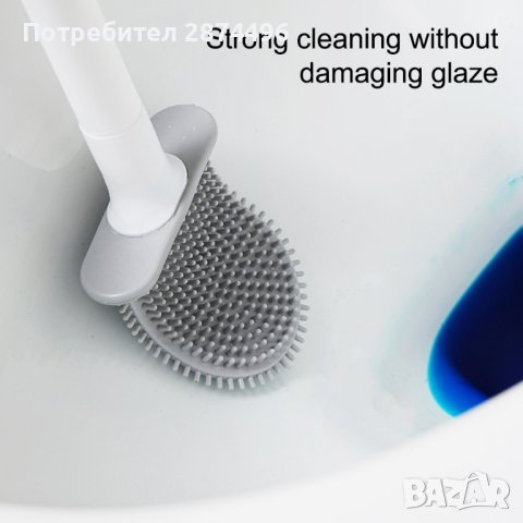 3859 Силиконова четка със стенна поставка, снимка 7 - Други стоки за дома - 41703818