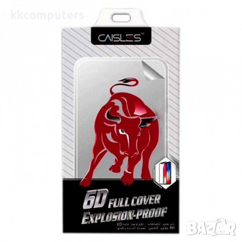 Удароустойчив протектор силиконов Caisles PET с черен кант, За iPhone 14 (6.1), Прозрачен, снимка 2 - Фолия, протектори - 39117781