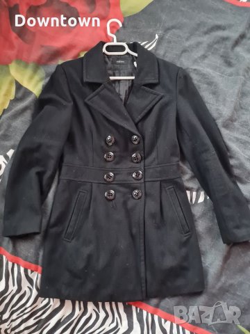 MOTIVI черно дамско палто , снимка 3 - Палта, манта - 35933297