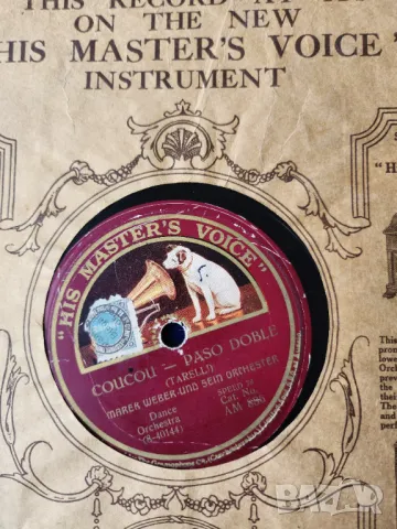 плочи грамофонни шеллак / бакелит от 1930-те г.,78 об.мин.- His master's voice, Parlaphone, Polydor, снимка 4 - Грамофонни плочи - 48992034