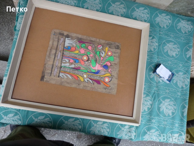 Стара картина 59 / 49 см, снимка 11 - Антикварни и старинни предмети - 53635127