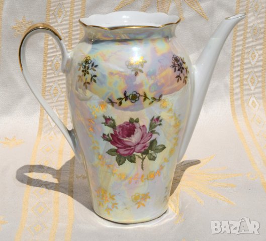 Kahla перлена порцеланова кана 4 чаши, снимка 2 - Други - 41327761