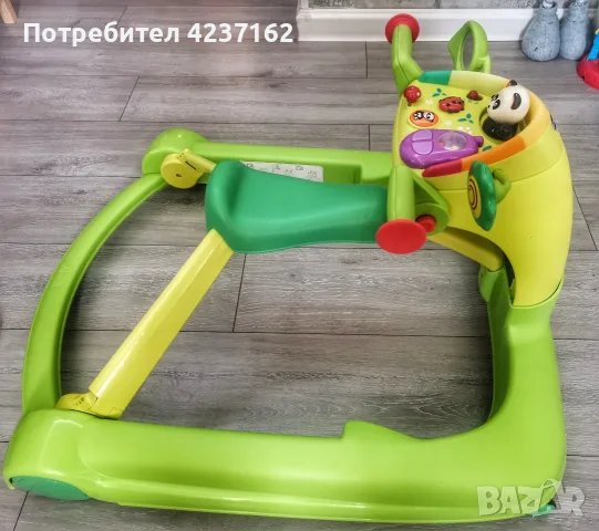 CHICCO Проходилка 3в1 123 GREEN, снимка 5 - Проходилки - 56118841