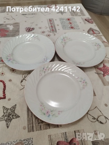 Три бели порцеланови сервиза за хранене, снимка 10 - Сервизи - 52593090