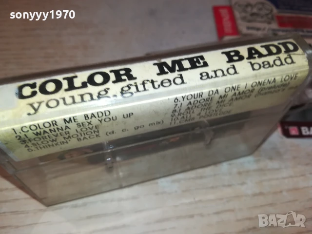 COLOR ME BADD-TAPE 1107251743, снимка 10 - Аудио касети - 50989584