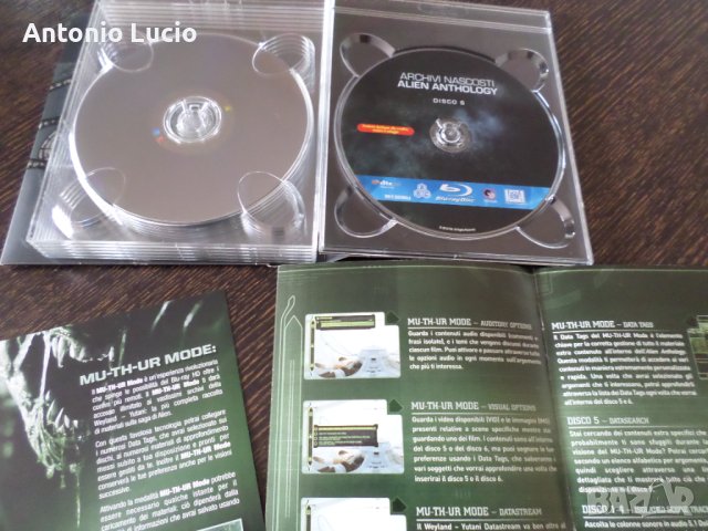 Alien Antology Limited Edition, снимка 6 - Blu-Ray филми - 40783382