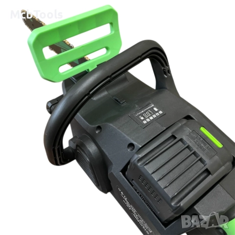 Акумулаторна резачка с автоматично смазване, две вериги, дисплей и активна спирачка 72V 8Ah StahlMay, снимка 7 - Градинска техника - 52150604