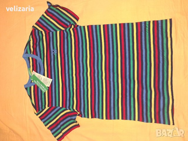 Тениска United colors of Benetton 13-14 г, снимка 1 - Детски тениски и потници - 41408173