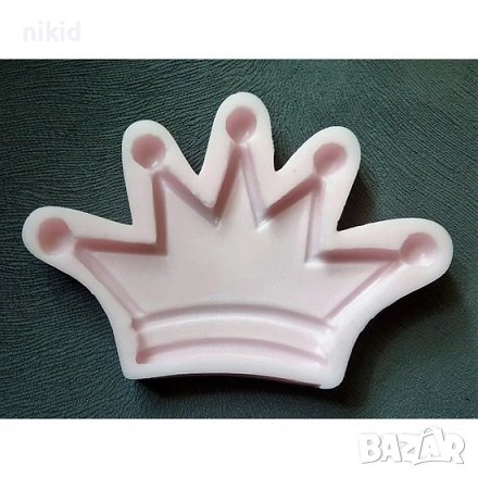 Гигант корона кралица силиконов молд форма калъп фондан шоколад гипс торта декор , снимка 2 - Форми - 41642925