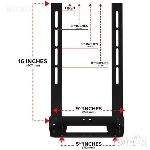 Стойка за Sonos Beam, снимка 5 - Стойки, 3D очила, аксесоари - 53757064