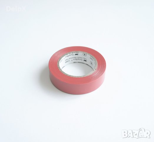 PVC, изолирбанд лента, червена, 15mm, 10m в Друга електроника в гр ...
