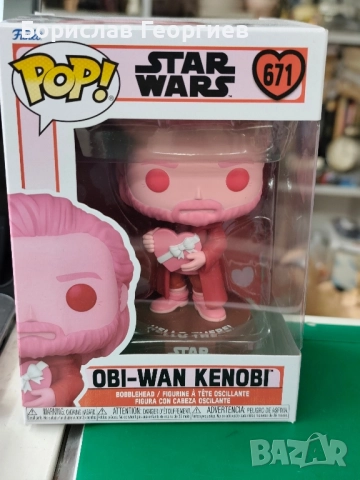 Фигури funko pop star wars mandalorian grogu obi wan, снимка 4 - Колекции - 52210113