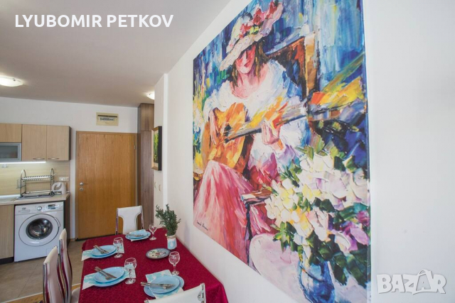 Банско - Уютен двустаен апартамент луксозно обзаведен Басейн СПА , снимка 5 - Апартаменти - 36312433