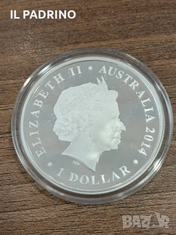 Сребро Genyornis цветна монета прууф рядка 1 унция OZ, снимка 2 - Нумизматика и бонистика - 53124315