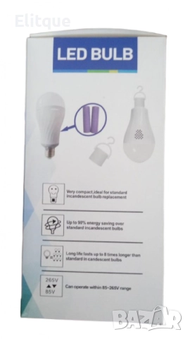 Презареждаща Енергоспестяваща LED аварийна крушка Дубай !, снимка 8 - Други - 52716350