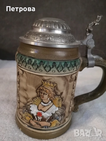 релефна халба за бира 