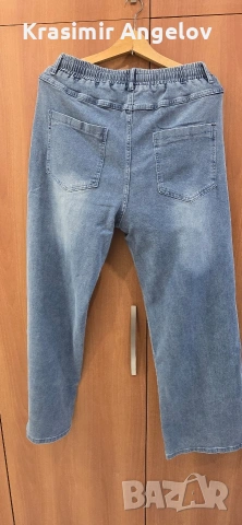 Мъжки еластични дънки XL (PlusSize), снимка 2 - Дънки - 53581121