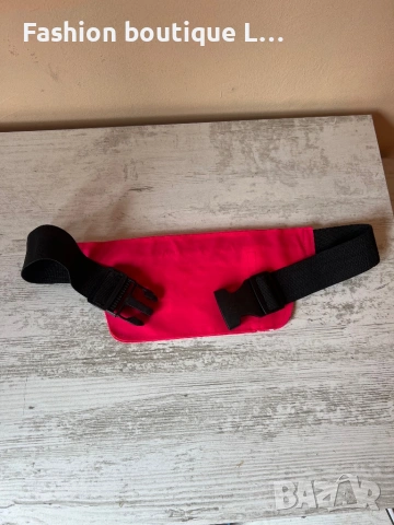 Цикламена спортна чанта за кръста с регулираща се широчина с джоб за телефон и ключове 🩷🖤🩷🖤🩷🖤, снимка 4 - Чанти - 53771456