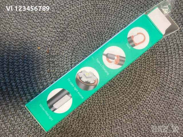 Олекотен комбиниран акумулаторен прожектор, снимка 6 - Къмпинг осветление - 52760417