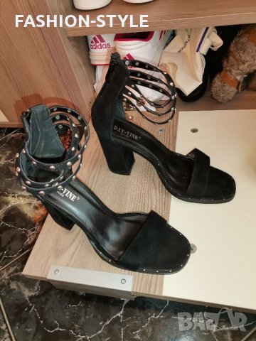 Елегантни обувки на ток, снимка 3 - Дамски обувки на ток - 35798607