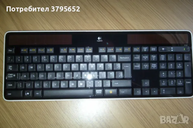 Wireless Solar Keyboard K750, снимка 2 - Клавиатури и мишки - 47753016