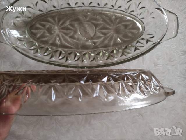 Стъклени салатиери, снимка 3 - Прибори за хранене, готвене и сервиране - 40955459