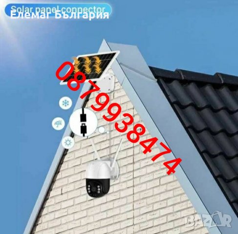 ПРОМО ЦЕНА соларна камера WIFI camera FULL HD външен монтаж IP66, снимка 4 - IP камери - 39710725