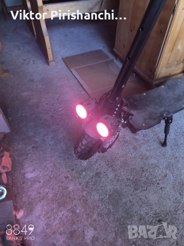 Сгъваема електрическа тротинетка , снимка 6 - Велосипеди - 51799020