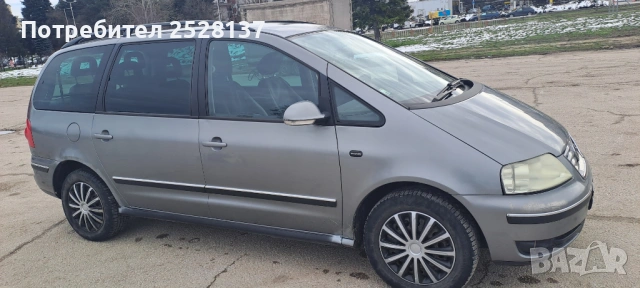VW Sharan 1.9 TDI (116 к.с.) – Автоматик, 7 местен, Фейслифт (2004 г.)