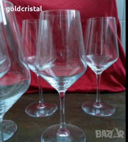 Немски кристални чаши чаши , снимка 3 - Антикварни и старинни предмети - 16643166
