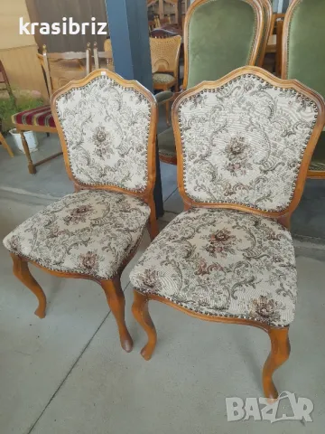 Масивни Барокови Столове-2бр внос от Германия-ОБЯВЕНАТА ЦЕНА Е ЗА БРОЙ!, снимка 2 - Столове - 48036877