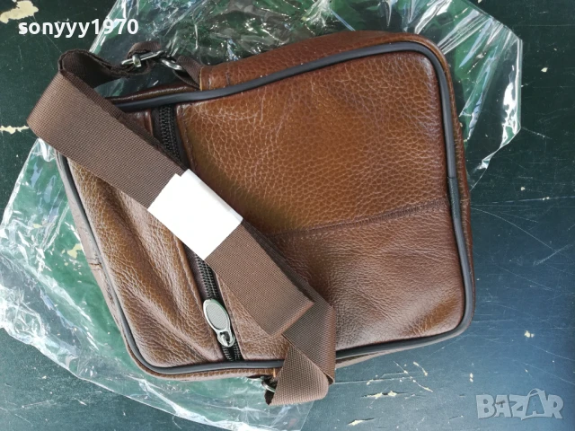 КАФЯВА КОЖЕНА ЧАНТА 1907251817, снимка 11 - Чанти - 51075081