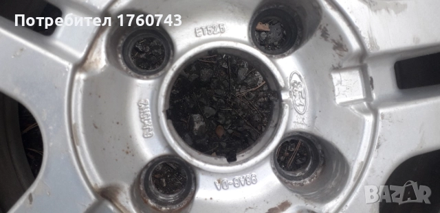 Оригилни джанти FORD FOCUS 15ц 4×108 ET 52.5 6J Центр.отвор 63.4, снимка 6 - Гуми и джанти - 51443672