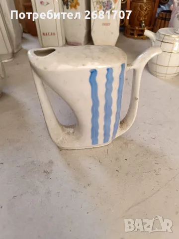 стара керамична кана , снимка 2 - Антикварни и старинни предмети - 48746546