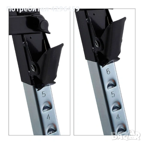 Стойки тип Магаре телескопични 650-900 мм, до 250 кг, 2 бр., снимка 9 - Други инструменти - 53697772