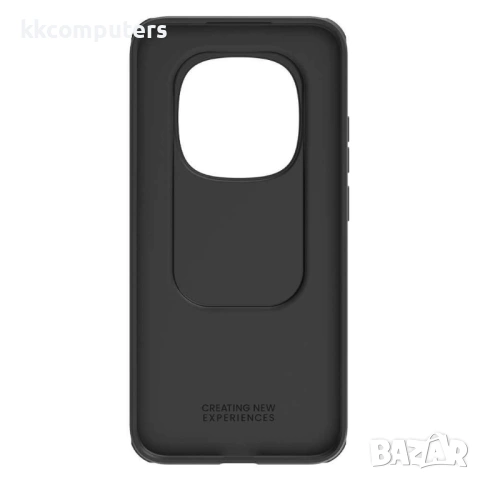 NILLKIN Camshield Pro Калъф за Xiaomi Redmi Note 15 Pro 5G - PC+TPU, Плъзгащо капаче за камера, Чере, снимка 5 - Резервни части за телефони - 53780277