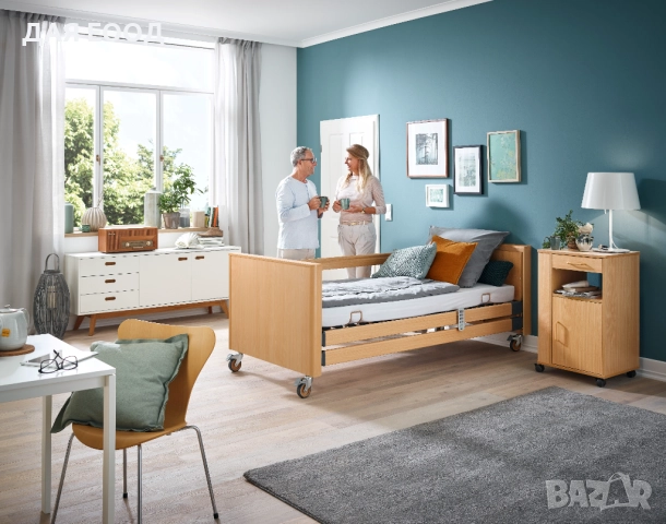 Електрическо болнично легло BURMEIER Германия - многофункционално, снимка 5 - Други стоки за дома - 38600795