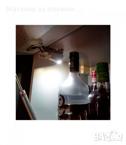 УНИВЕРСАЛНА LED ЛАМПА ЗА МОНТАЖ ВЪРХУ ПАНТА ЗА МЕБЕЛНИ ВРАТИЧКИ - код 2114, снимка 6 - Лед осветление - 34225238