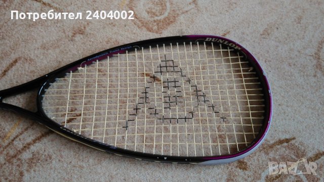 Ракета за скуош DUNLOP с калъф WILSON, снимка 11 - Тенис - 38653993