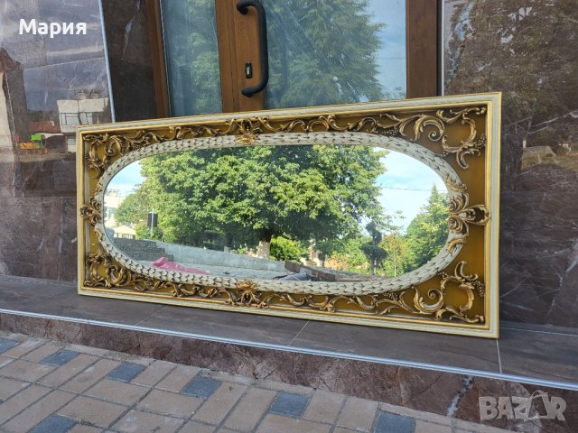 Италианско бароково огледало 080, снимка 1