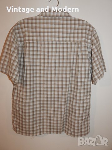 AIGLE Мъжка риза с къс ръкав (M/L) карирана, снимка 7 - Ризи - 34053031