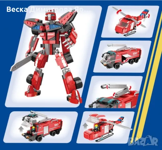 Детска играчка робот трансформарс - wj8, снимка 2 - Други - 47726787