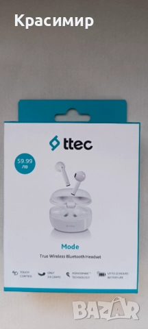 Безжични слушалки ttec MODE