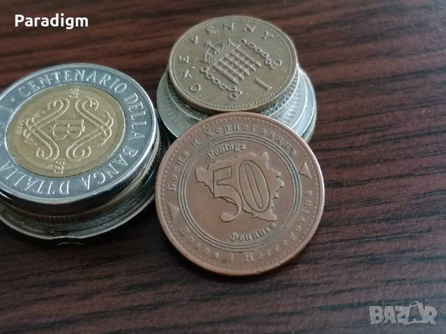 Mонета - Босна и Херцеговина - 50 фенинга | 2007г.